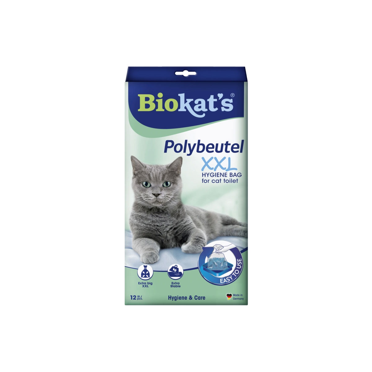 Biokats Biokat's Hygienebeutel Polybeutel XXL 12 Stück