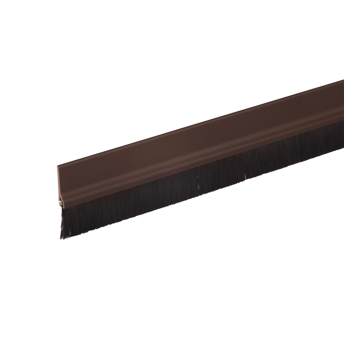 Türdichtung Standard braun mit Bürste selbstklebend 1m Bild 1