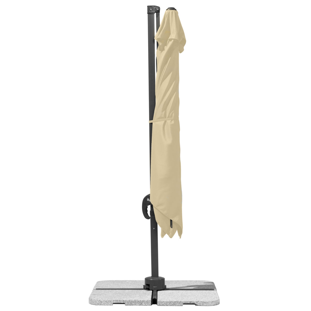 Schneider Schirme Sonnenschirm Rhodos Junior 270 x 270 cm Natur Bild 5