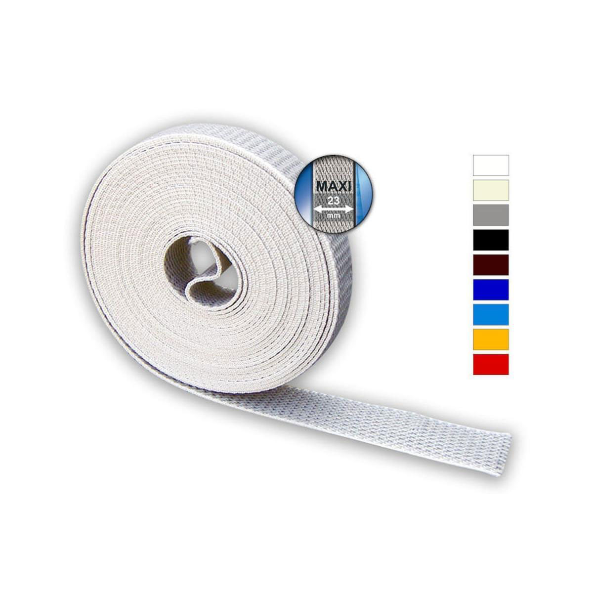 Schellenberg Gurtband Maxi 23 mm / 6 m weiß