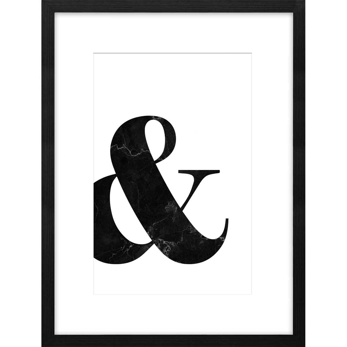 Bilderrahmen Iceland 30x40 cm schwarz Bild 1