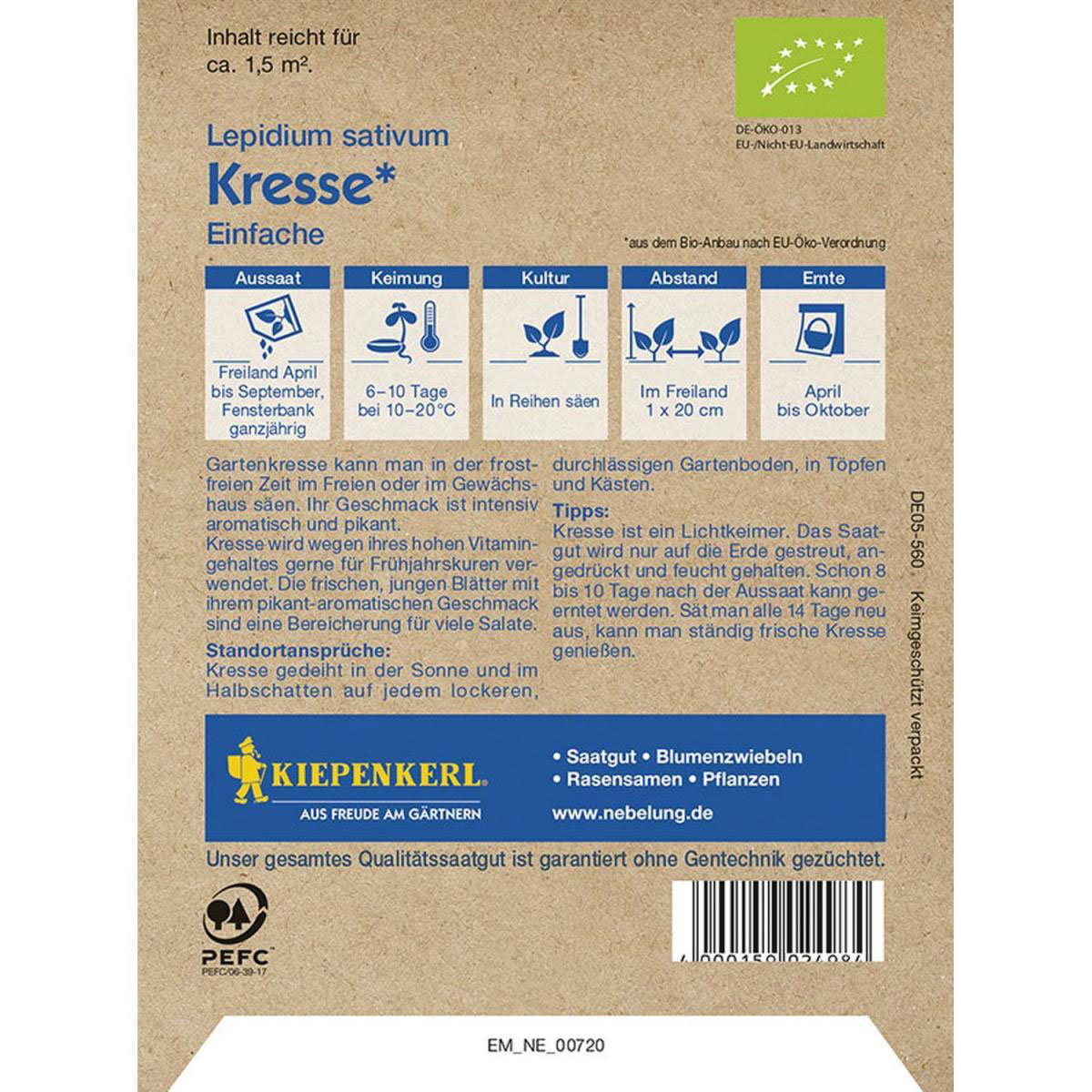 Kiepenkerl Bio-Keimsprossen Gartenkresse Profi-Line Bild 2