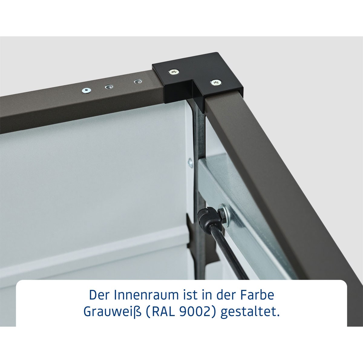 EcoStar  Gartenbox Elegant 1620 RAL7016 Bild 5