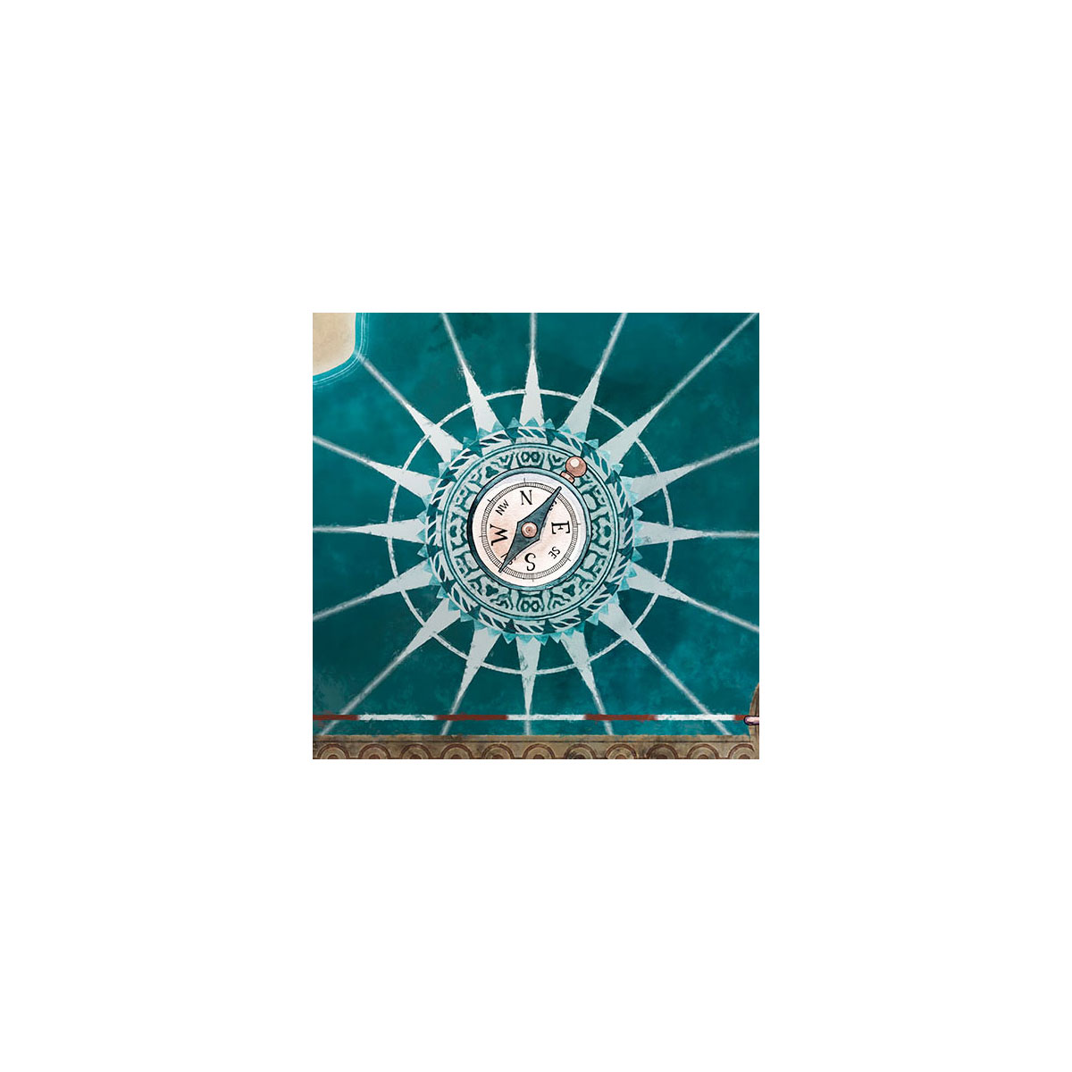 Komar  Vlies Fototapete Skull Island 250x250 cm Bild 3