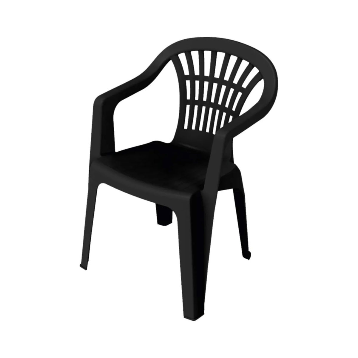 Stapelsessel LYRA anthrazit BxHxT 56 x 80 x 54 cm Bild 2