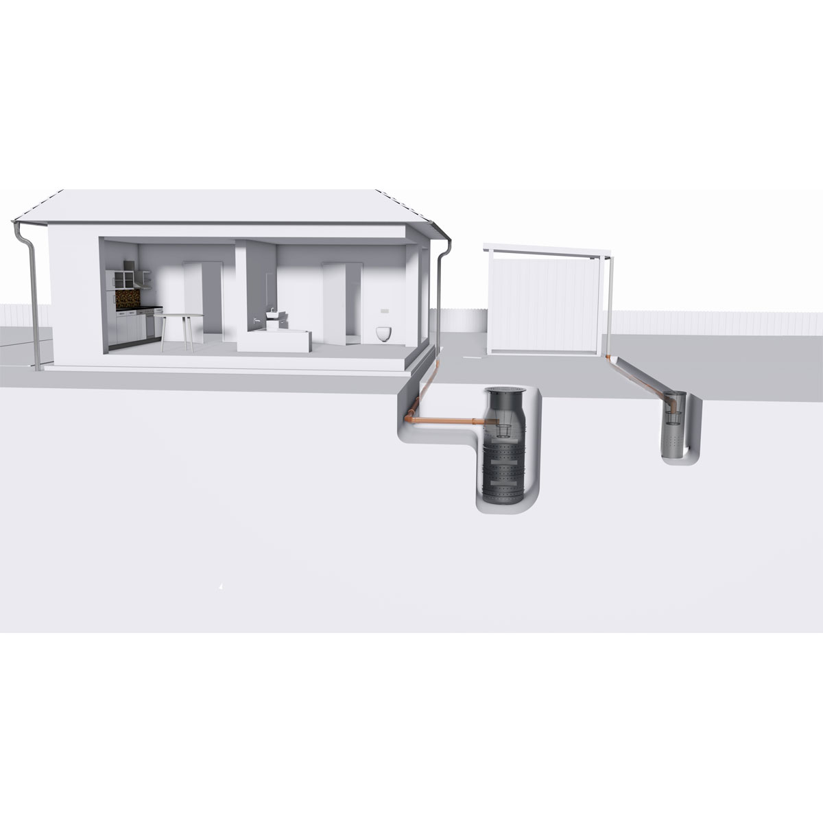 GreenLife Sickerschacht 140 L Bild 3