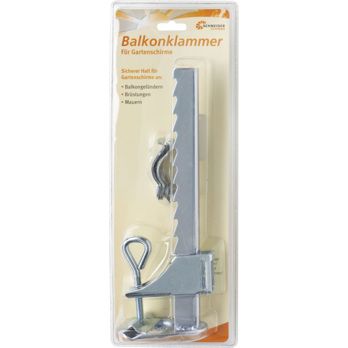 Schneider Schirme Balkonklammer für Gartenschirme