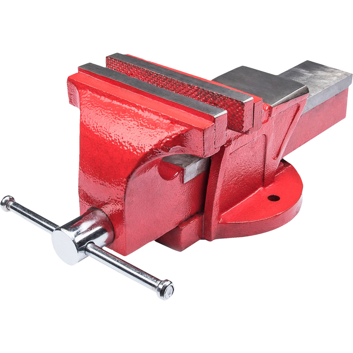 Krone  Schraubstock 125 mm feststehend