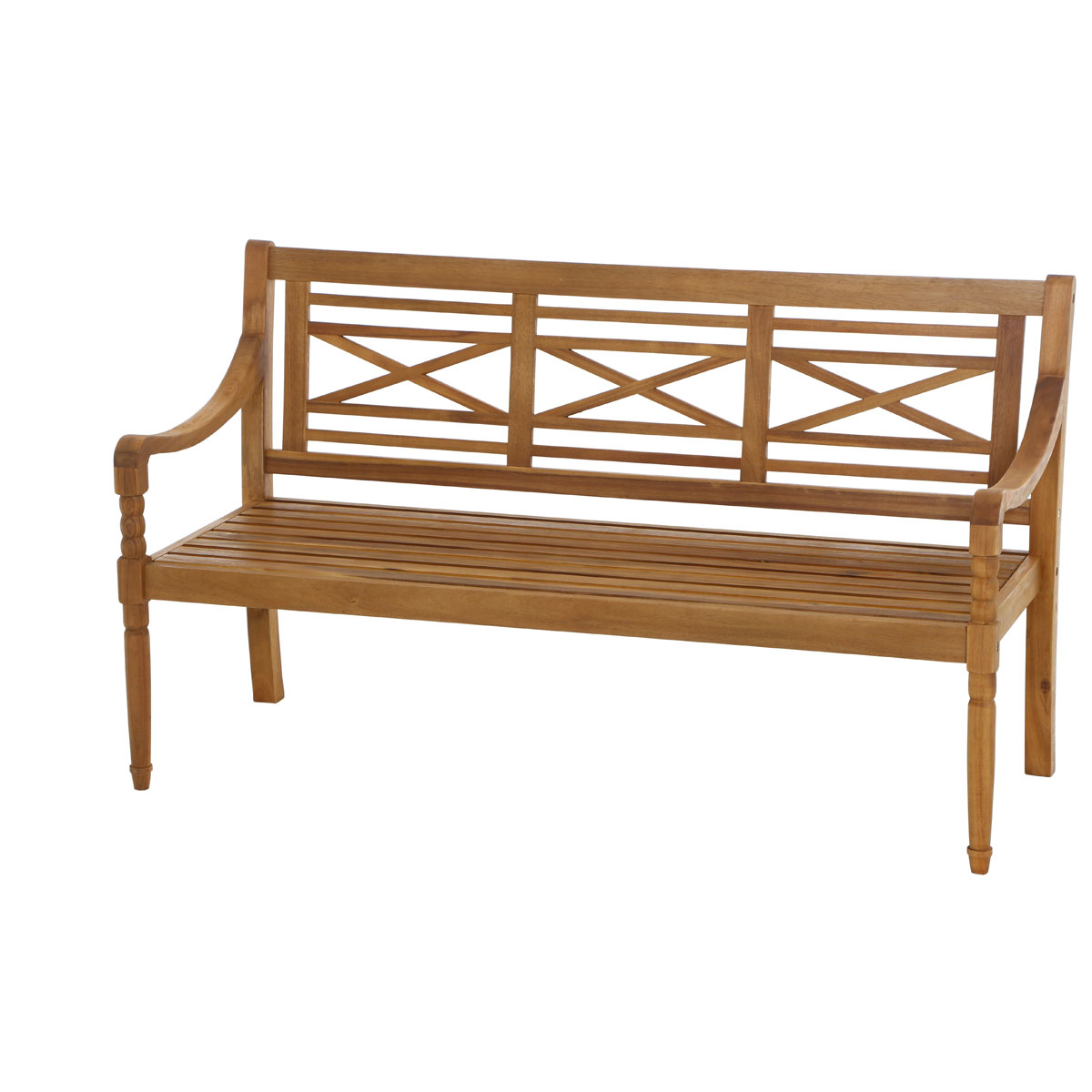 Bank Westport 2-Sitzer 150 x 62 x 87 cm Akazienholz FSC Bild 1