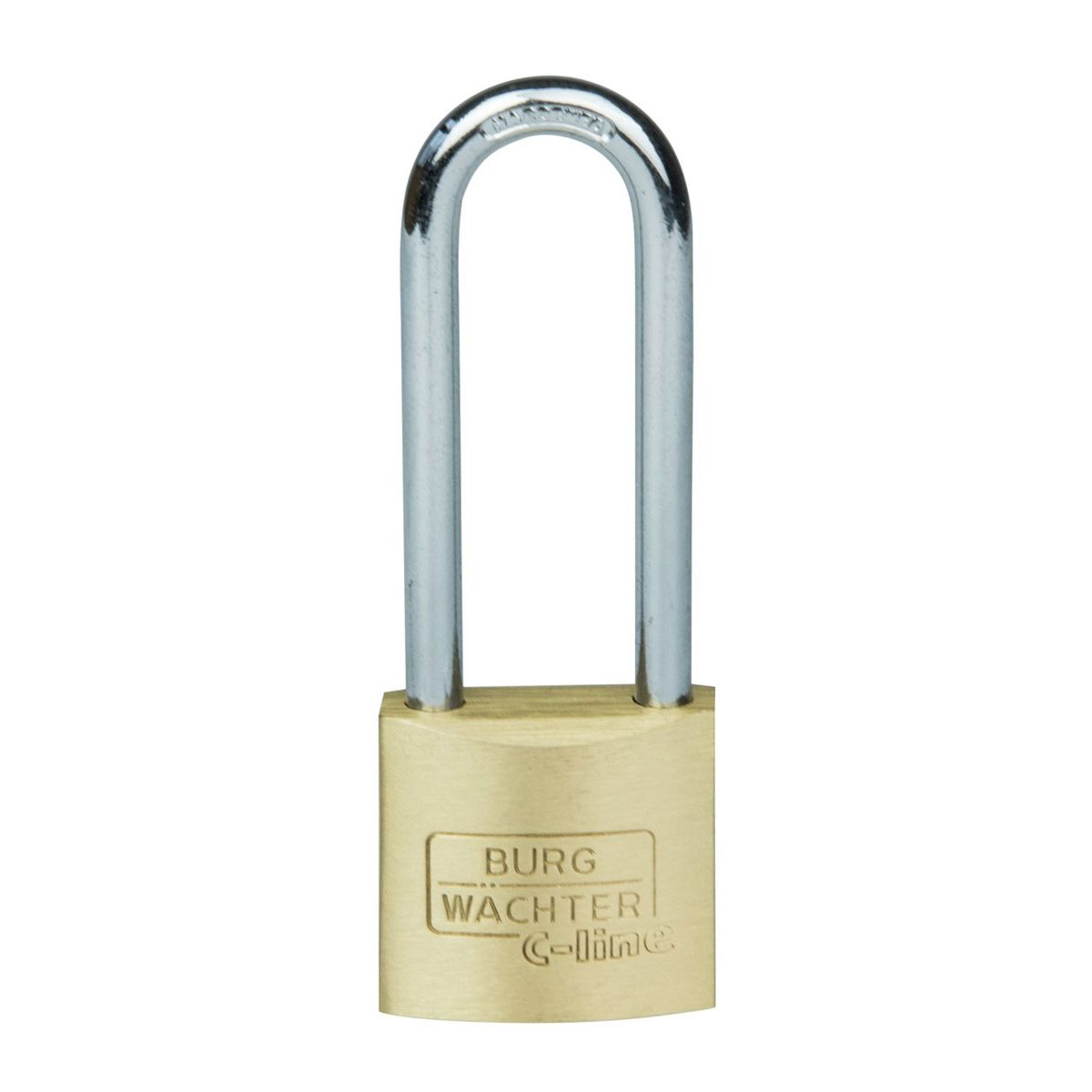 Burg Wächter Zylinder-Vorhängeschloss C-Line 222 74,9 30 x 74,9 x 11,7 mm Messing
