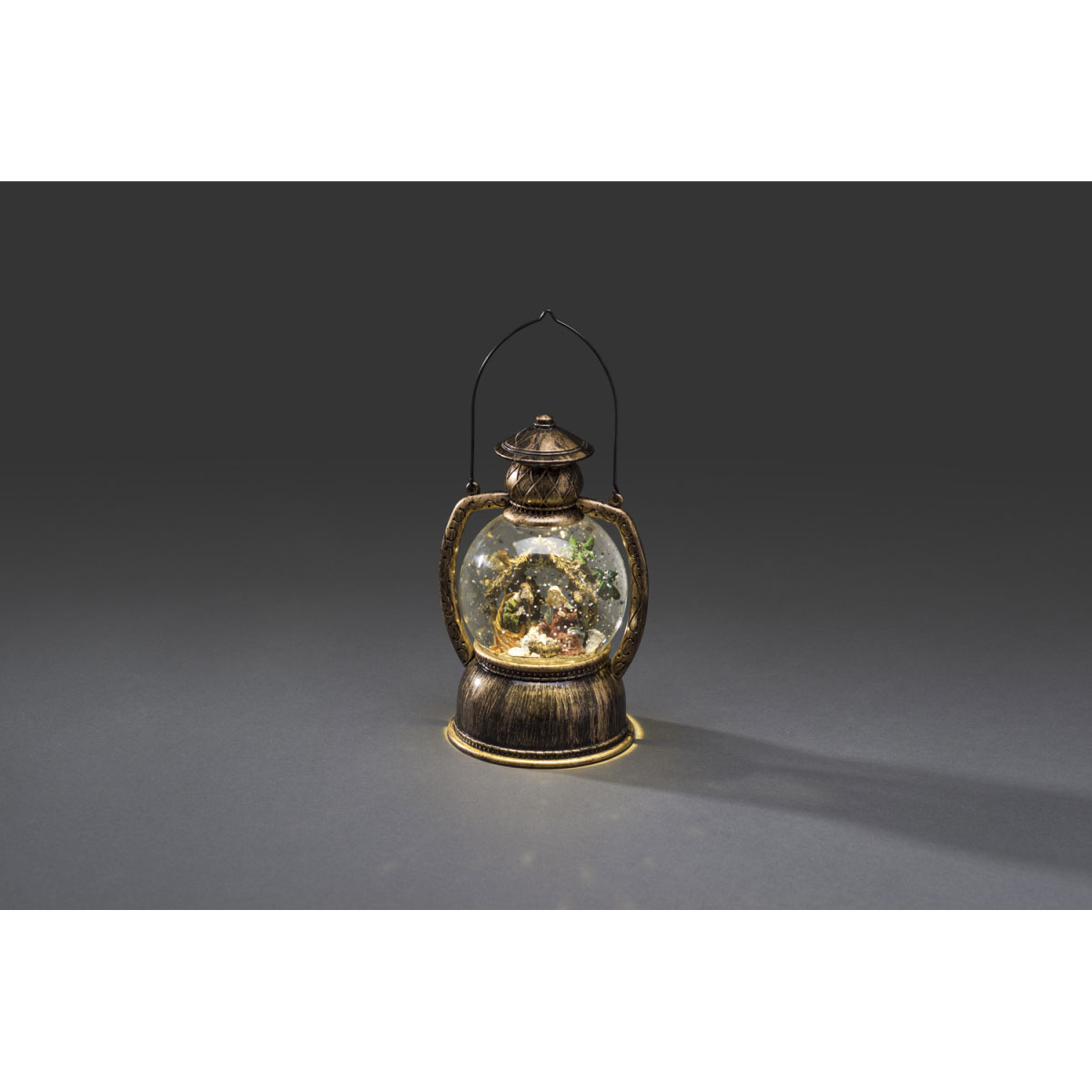 Konstsmide LED-Kugellaterne Weihnachtskrippe