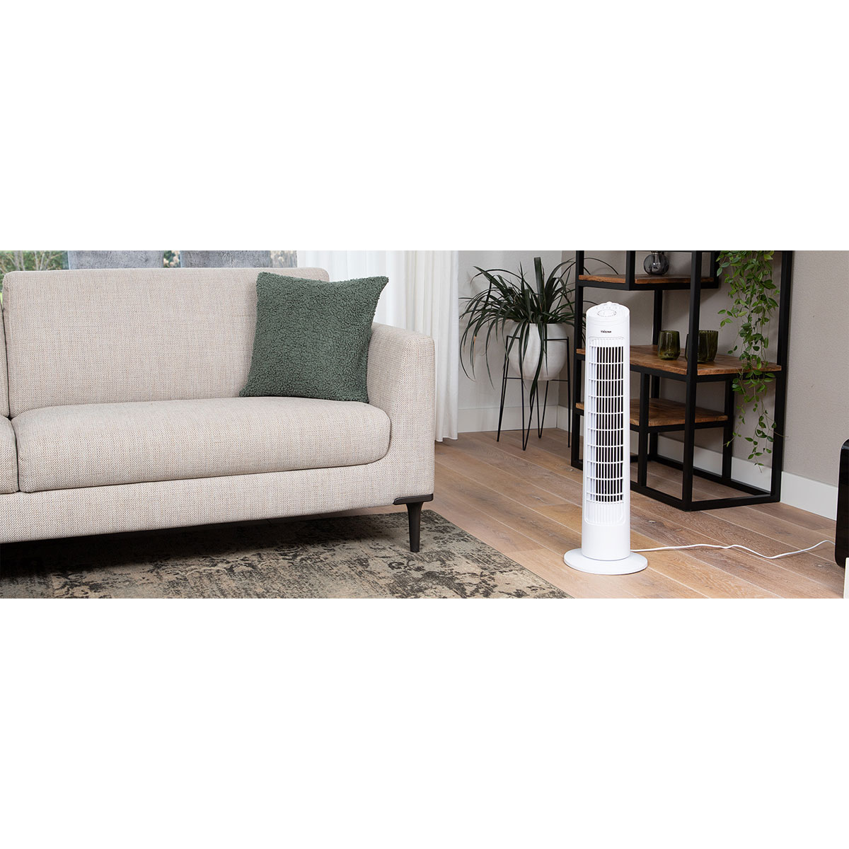 Turm-Ventilator 76 cm weiß Bild 17