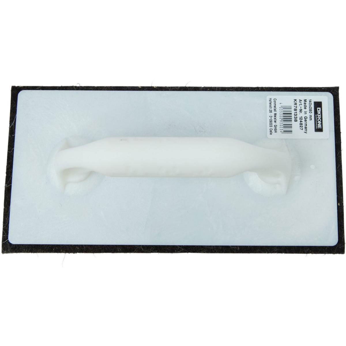 Krone  Reibebrett Ku 14 x 28 cm m Filz