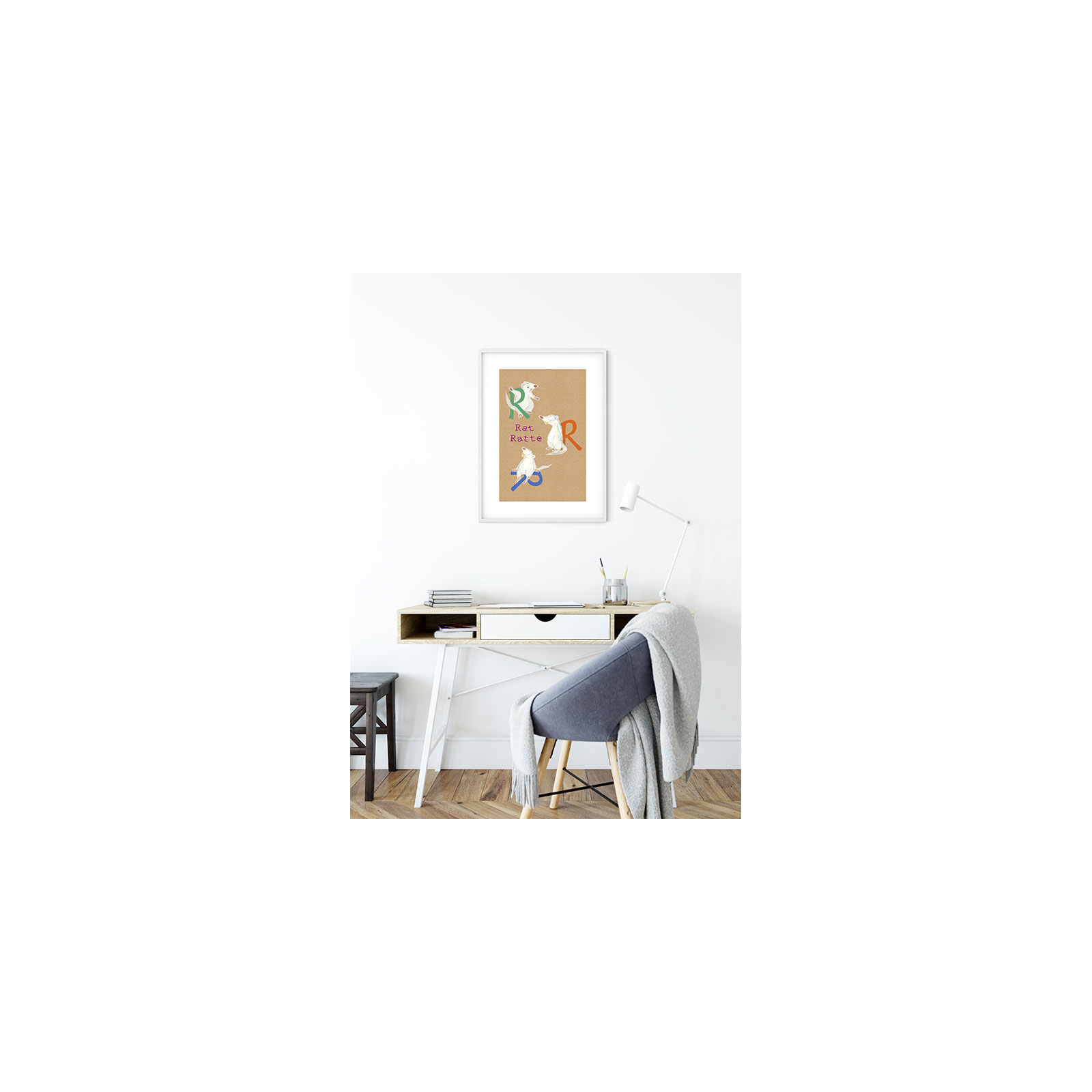 Komar  Wandbild ABC Animal R 40x50 cm Bild 6