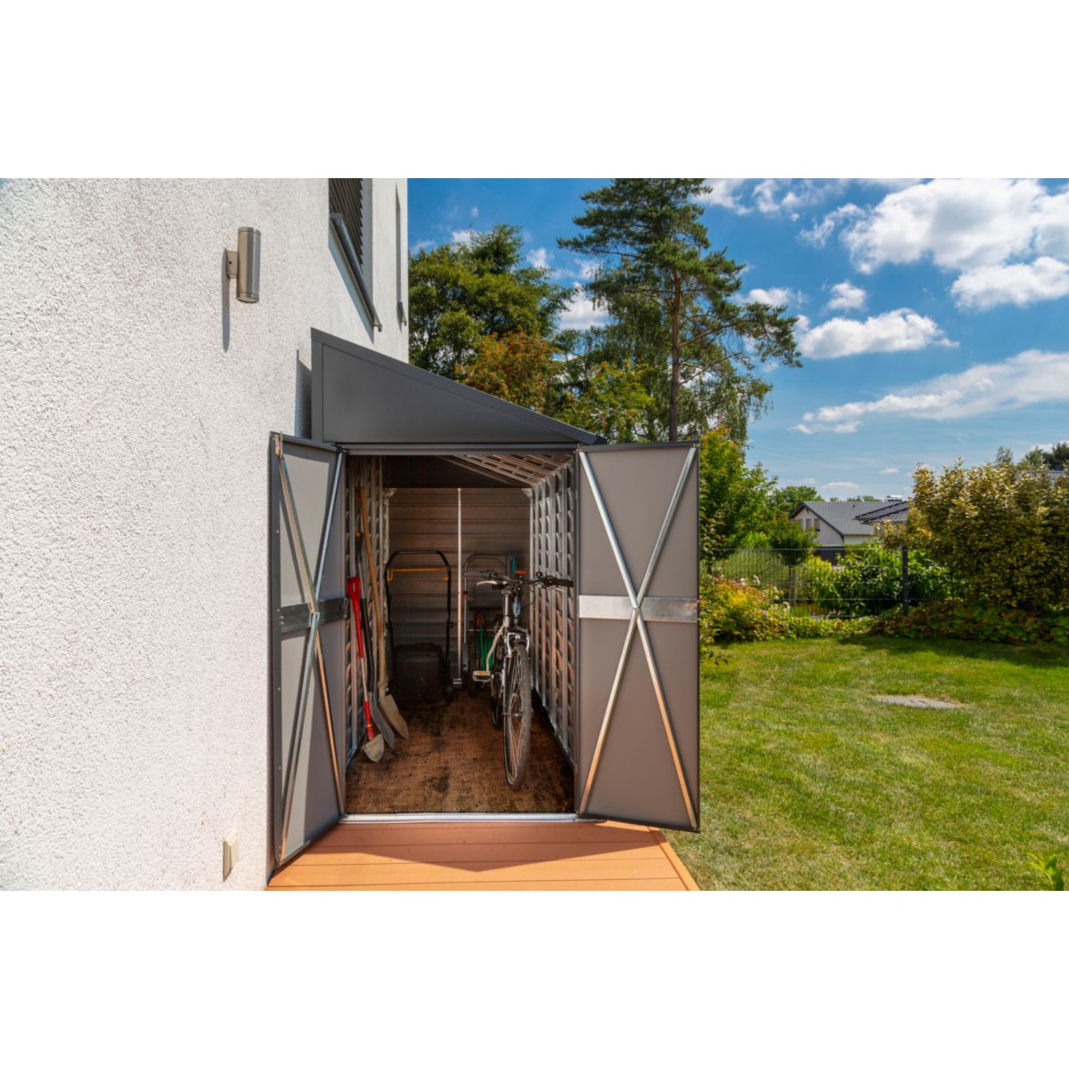 Gerätehaus Spacemaker 47 124x203x208 cm Bild 10