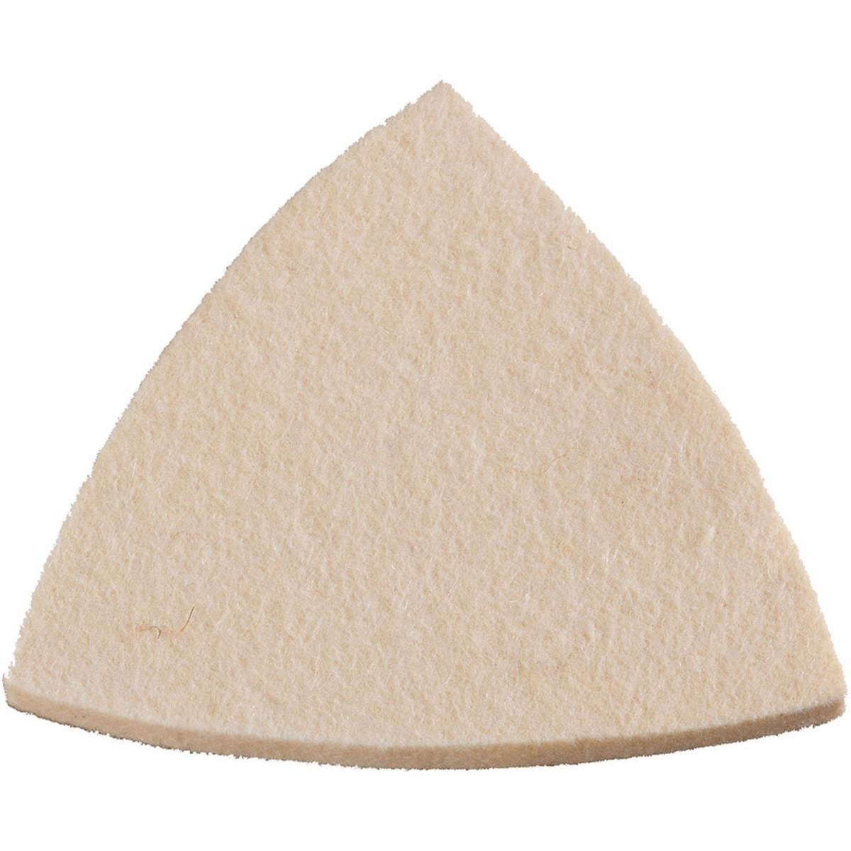 kwb  Filzpolierscheibe Quick-Stick selbsthaftend für Deltaschleifer Bild 1