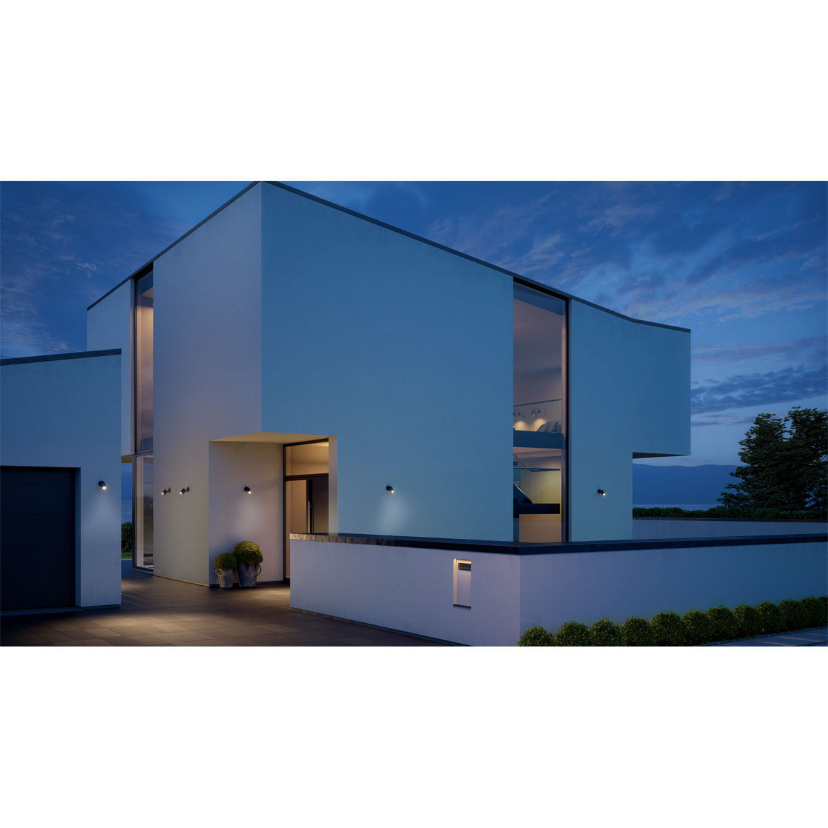 Steinel LED-Außenstrahler Spot ONE anthrazit Bild 2