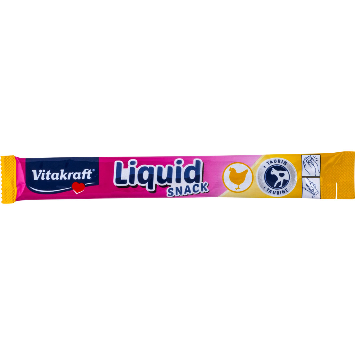 Vitakraft Katzensnack Liquid SNACK Huhn und Taurin 6 x 15 g Bild 2