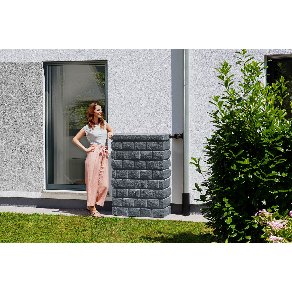 Garantia  Wandtank Rocky Junior  300 Liter dark granite Bild 4