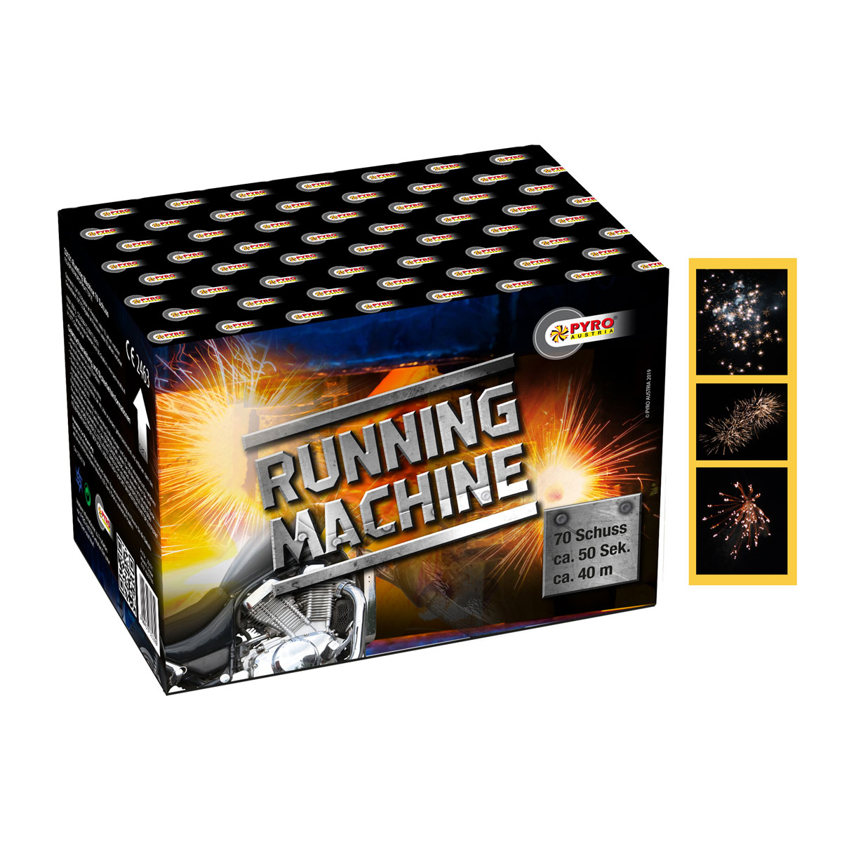 Feuerwerksbatterie Running Machine
