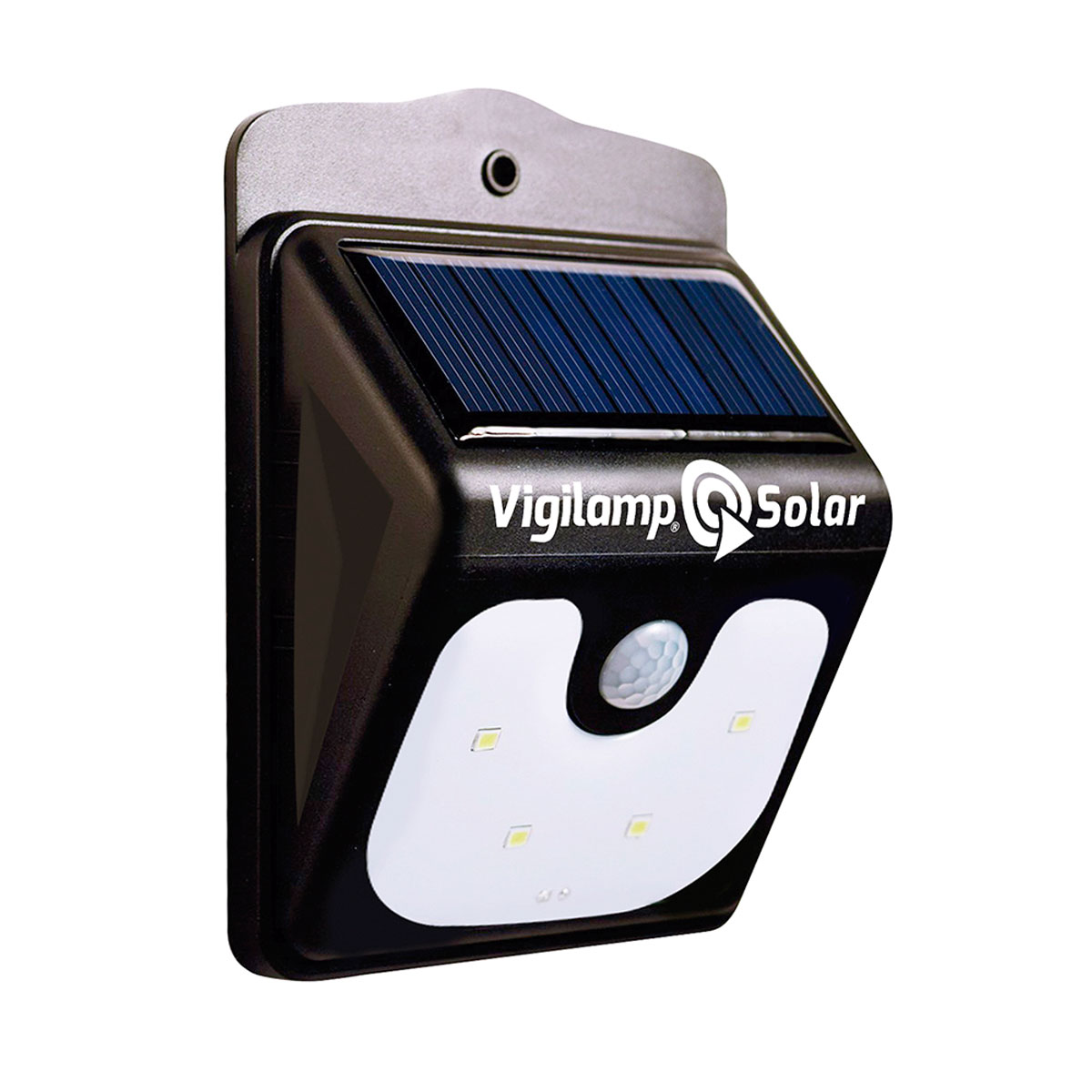 Best Direct LED-Solar-Wandleuchte Vigilamp Solar mit Bewegungssensor schwarz Bild 1