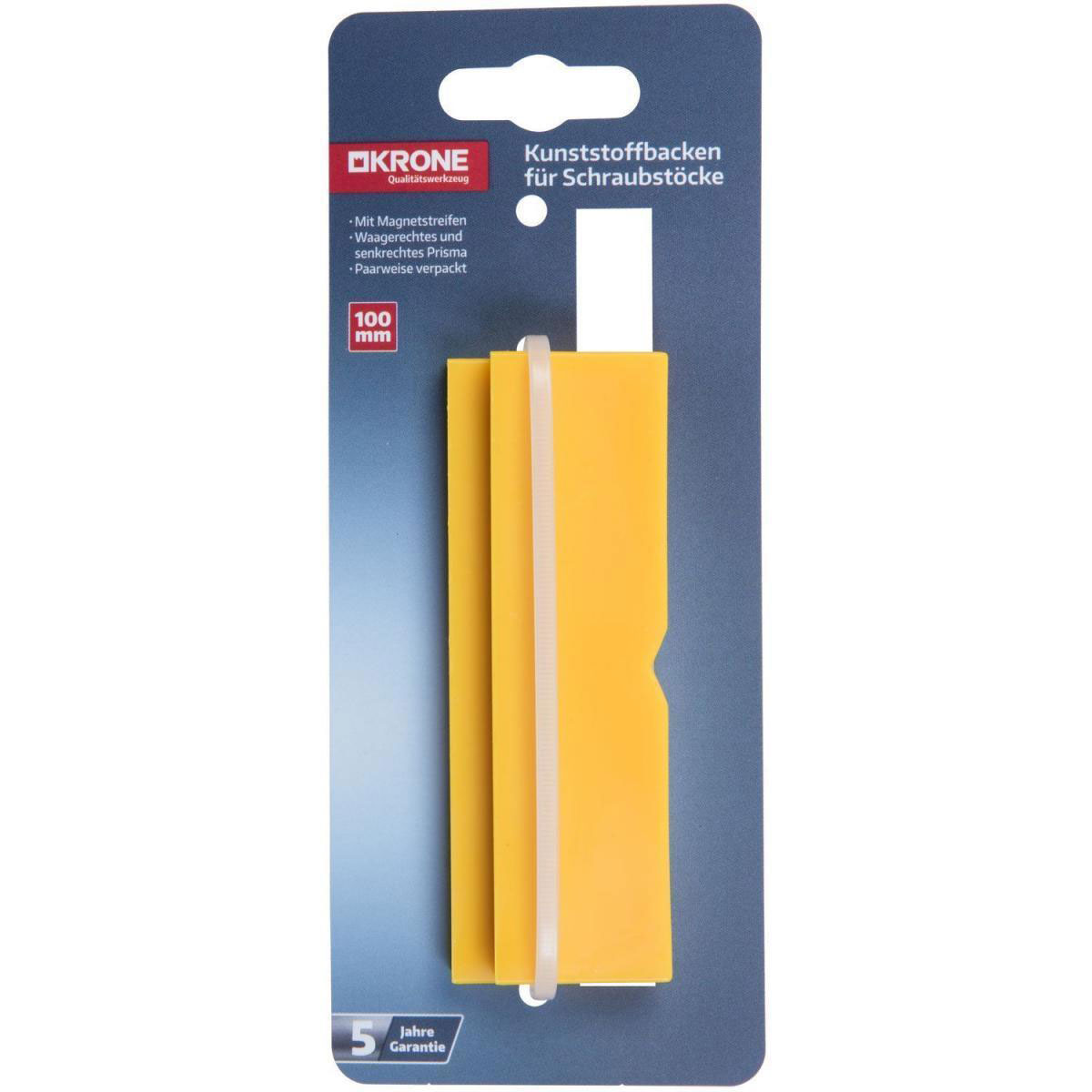 Krone Kunststoffbacken für Schraubstöcke