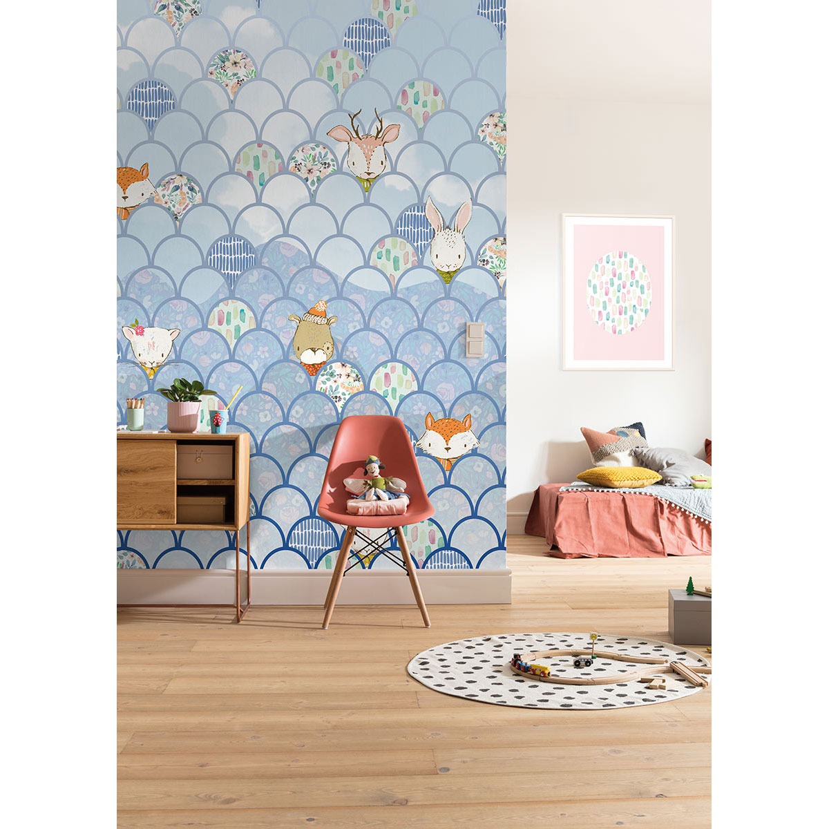 Komar  Vlies Fototapete Shelly Bluewave 200x250 cm