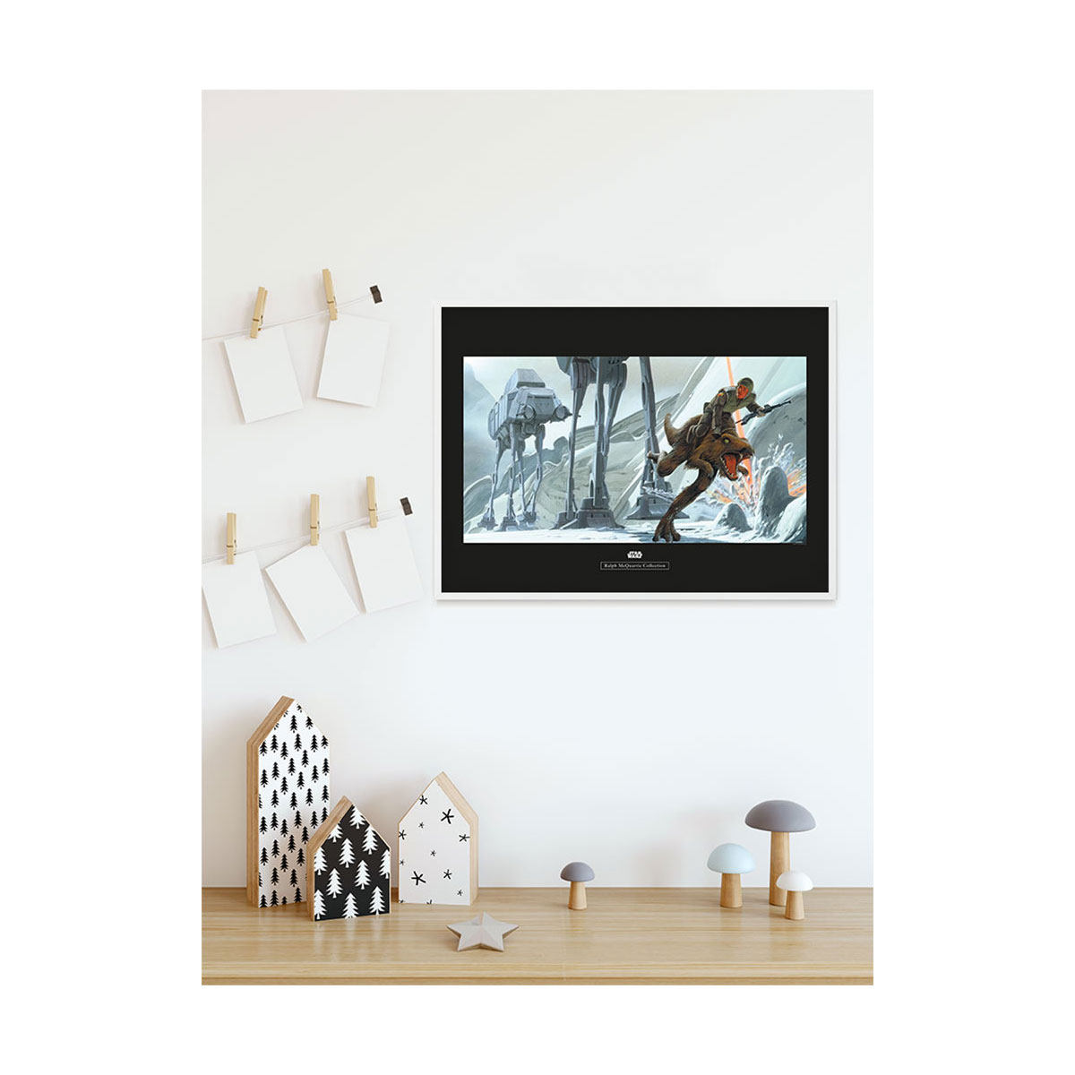 Komar  Wandbild Star Wars Classic Hoth Battle Ground 40x30 cm Bild 3