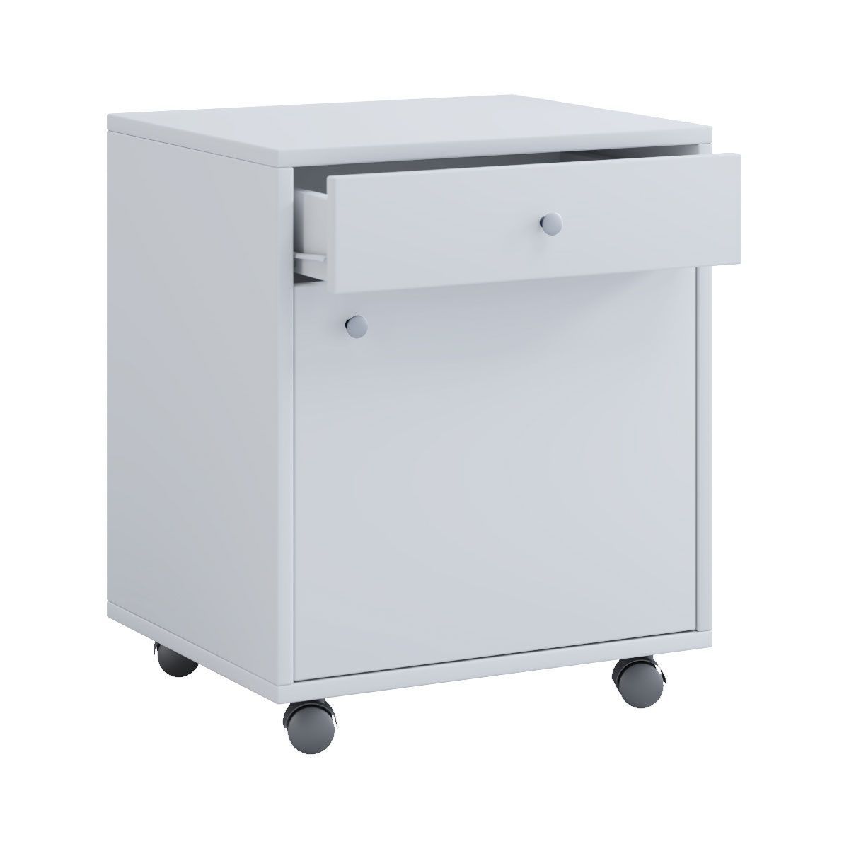 Rollcontainer Masola weiß/weiß Bild 2