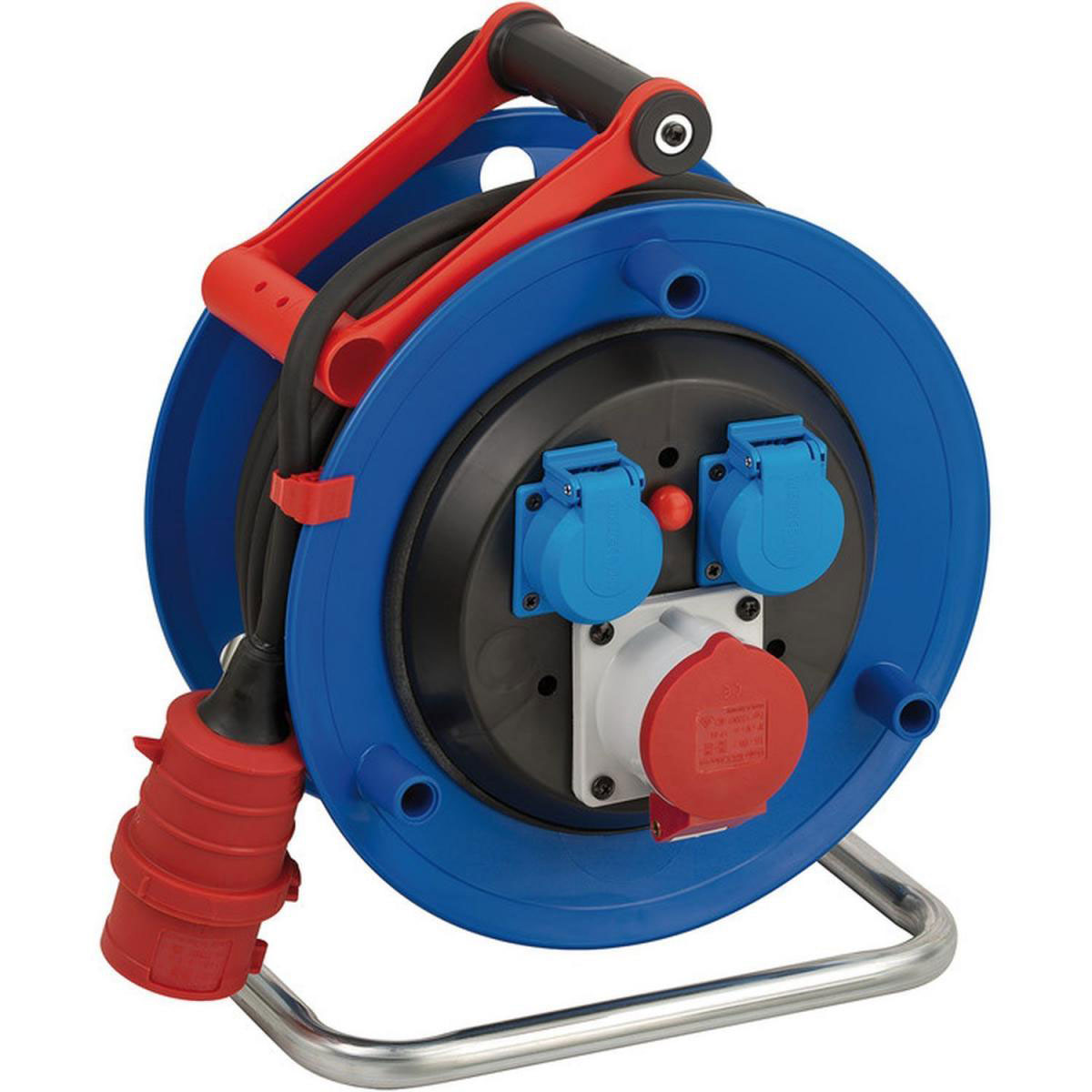 Brennenstuhl Kabeltrommel Garant 30m blau Bild 1