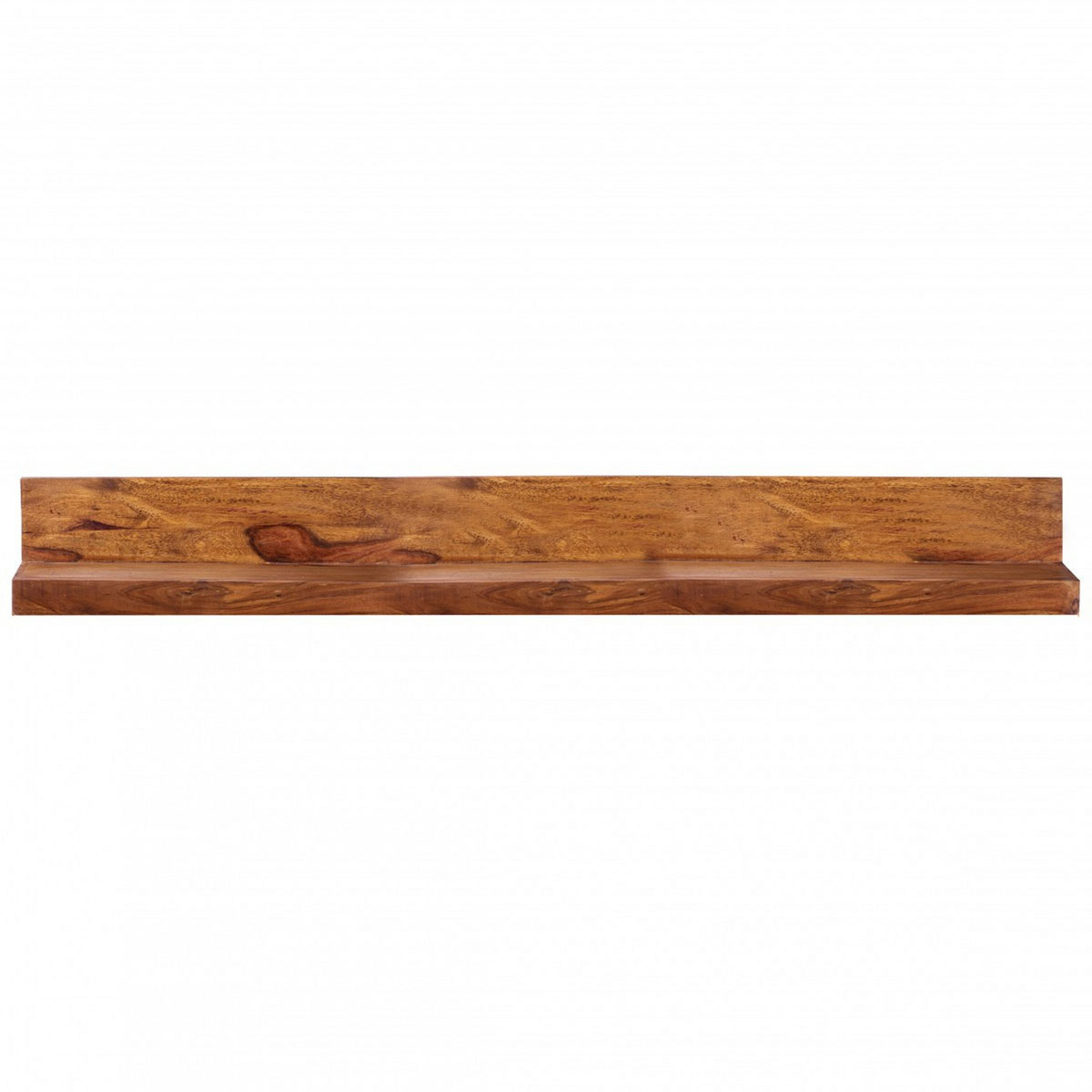 Wohnling Wandregal 160 cm Sheesham Bild 3