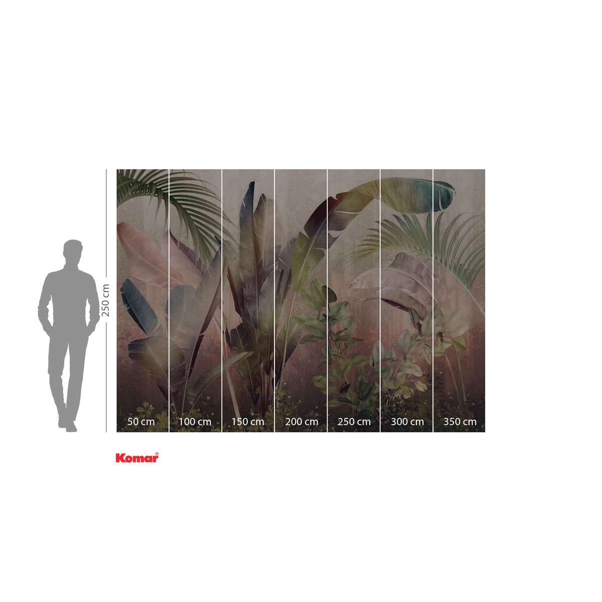 Komar  Vlies Fototapete Rainforest Mist 350x250 cm Bild 3