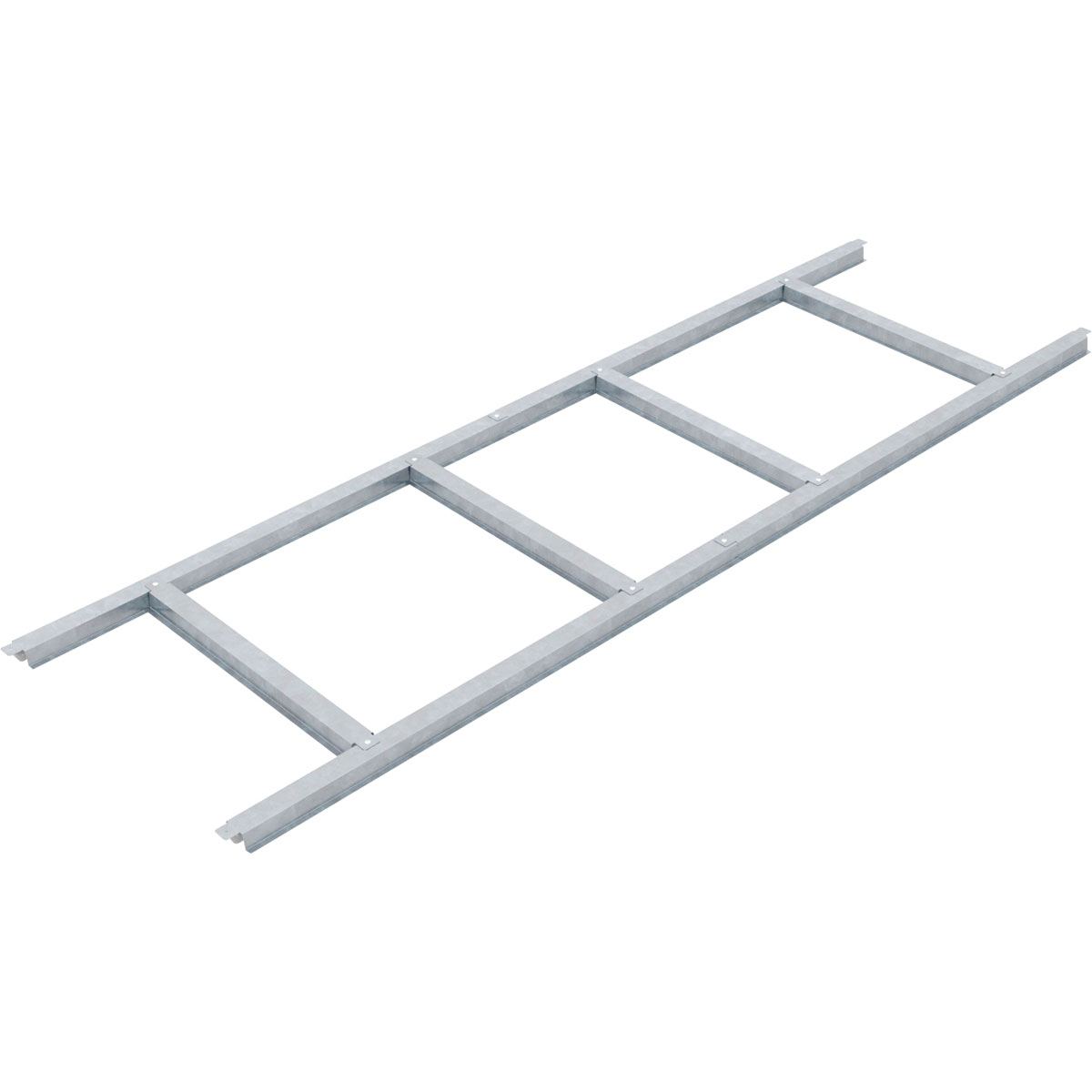 Pergart  Bodenfundament Lübeck II 205 x 98 cm silber