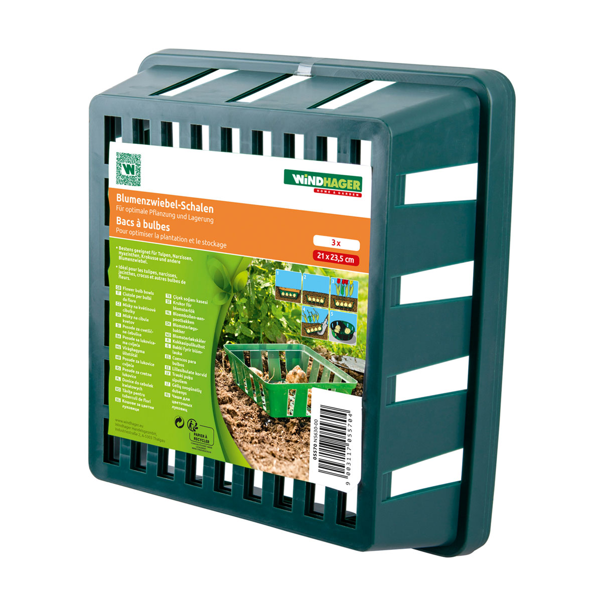 Windhager  Zwiebelschalen 23,5x21 cm 3 Stück Bild 5