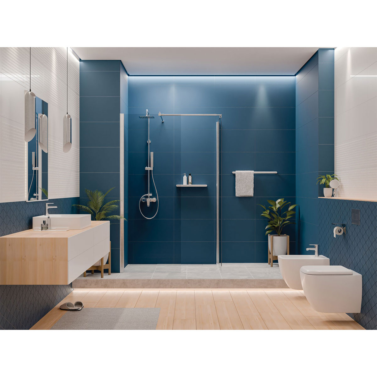 deante  Duschsystem CORIO chrom Bild 2