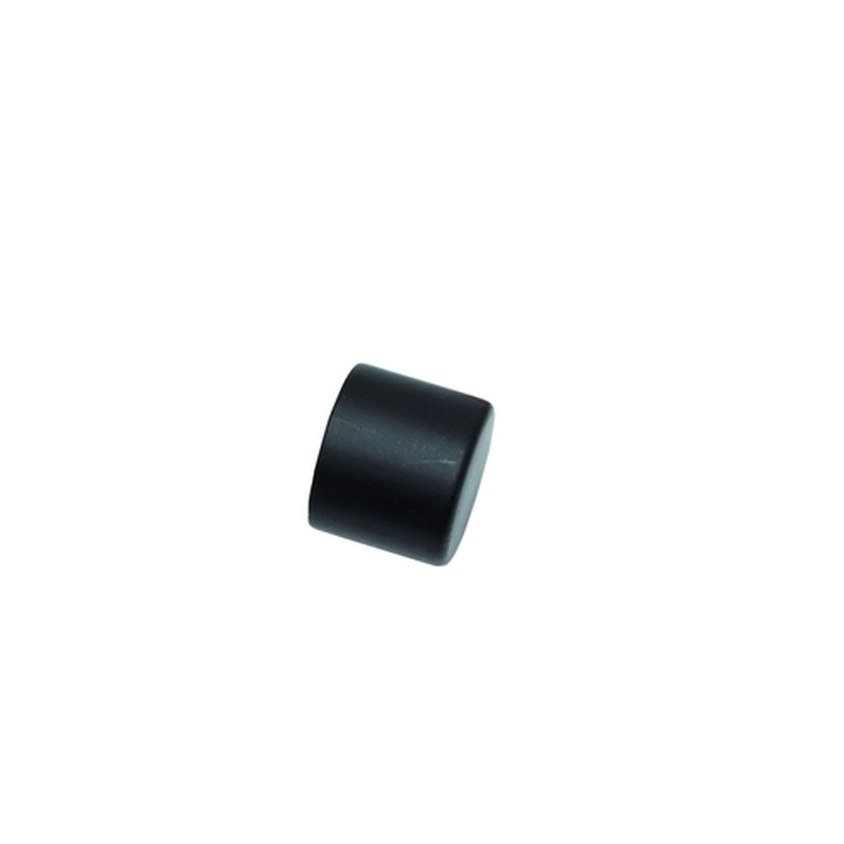 Gardinia Endkappe für Durchmesser 16 mm 1,8 cm schwarz-matt Bild 1