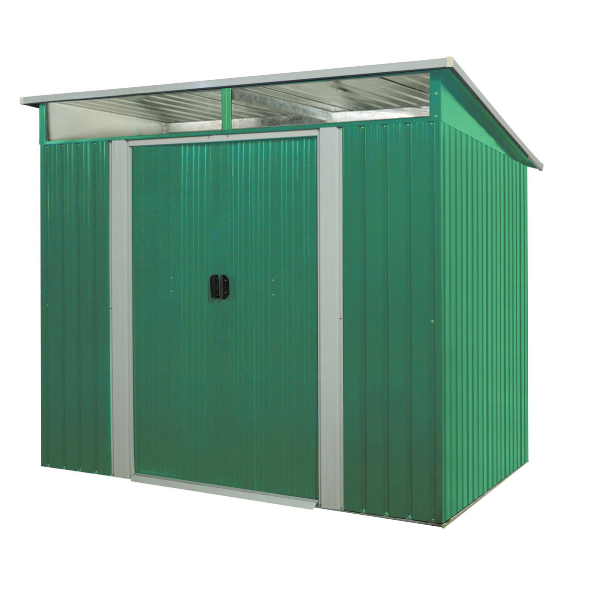 Pergart Gerätehaus Lübeck 4m² weiß Bild 1