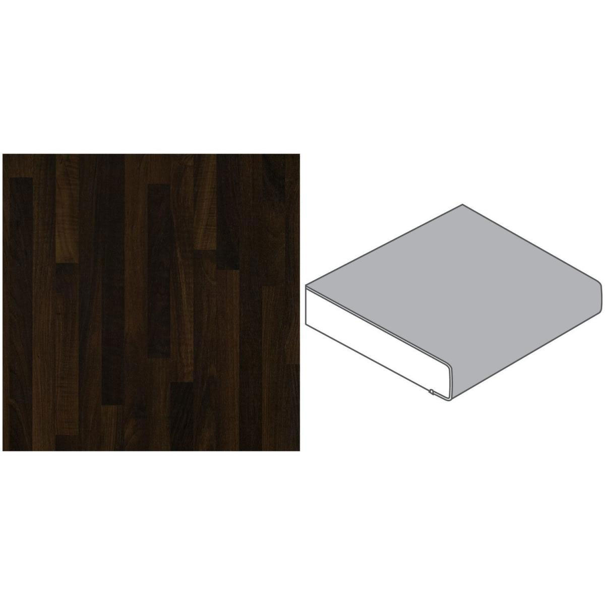 Getaelements Küchenarbeitsplatte noce butcherblock 4100 x 600 x 39 mm