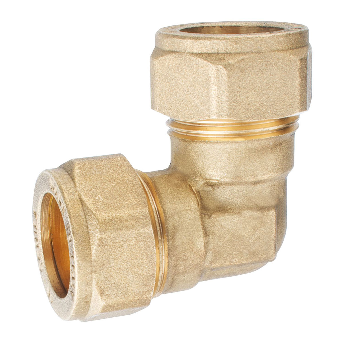 Cornat Messing Winkel Verschraubung 18 mm doppelt