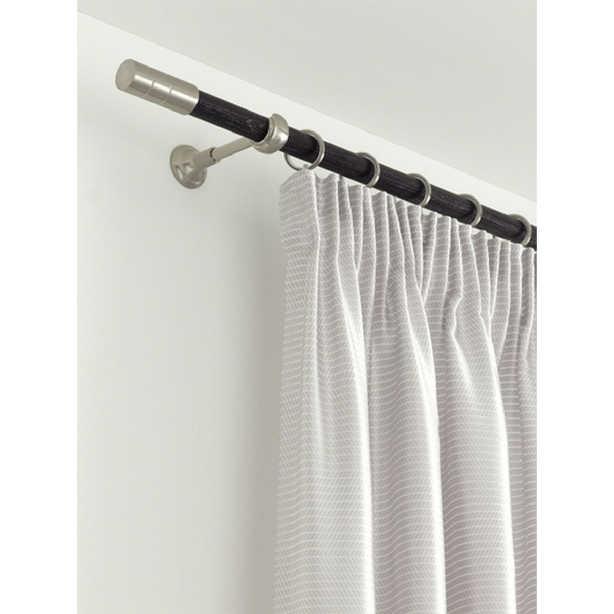 Gardinia Gardinenringe mit Gleiteinlage für Durchmesser 25 mm Edelstahl-optik Bild 3