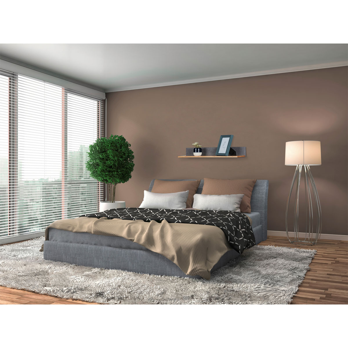 Wenko  Wandregal Bahari Wohnregal Badregal aus Bambus Bild 9