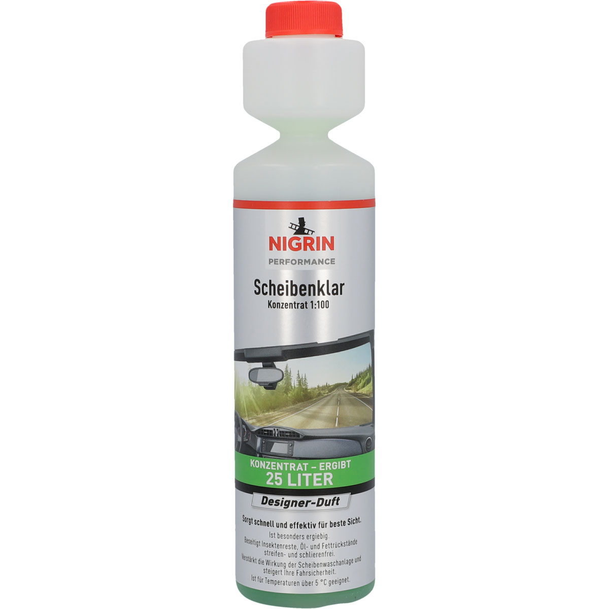Nigrin  Scheibenreiniger Scheibenklar Konzentrat 1:100 Designer Duft 250 ml