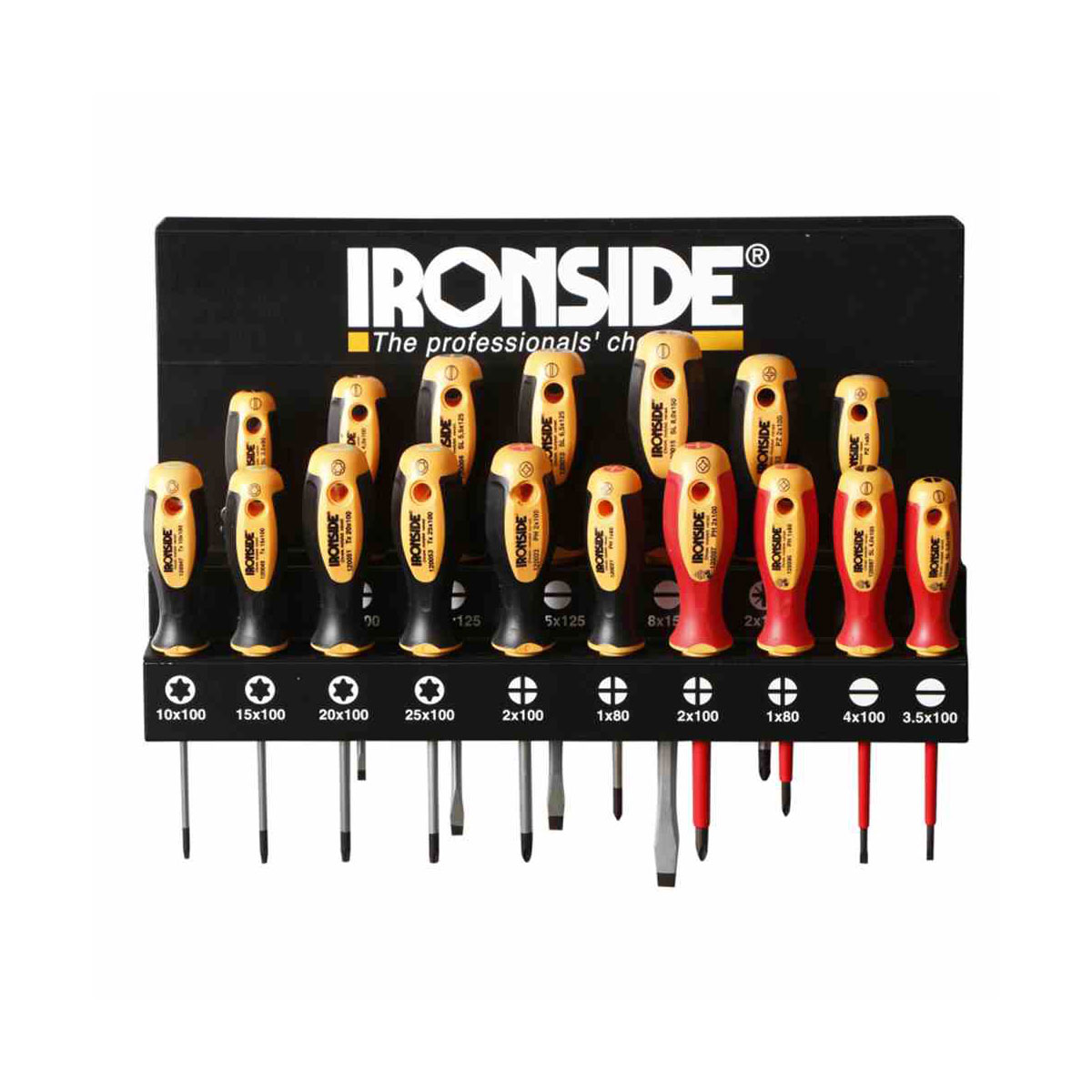 Ironside Schraubendreher-Set 17-teilig