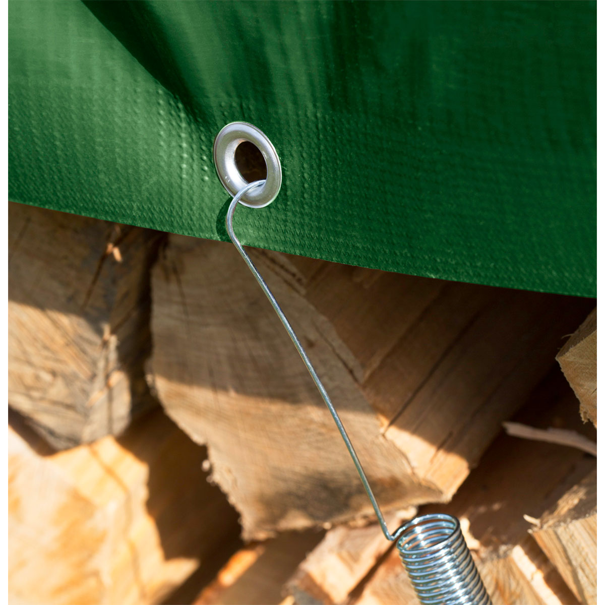 Windhager  Holz-Abdeckplane 6x1,5 m 210 g/m² Bild 2