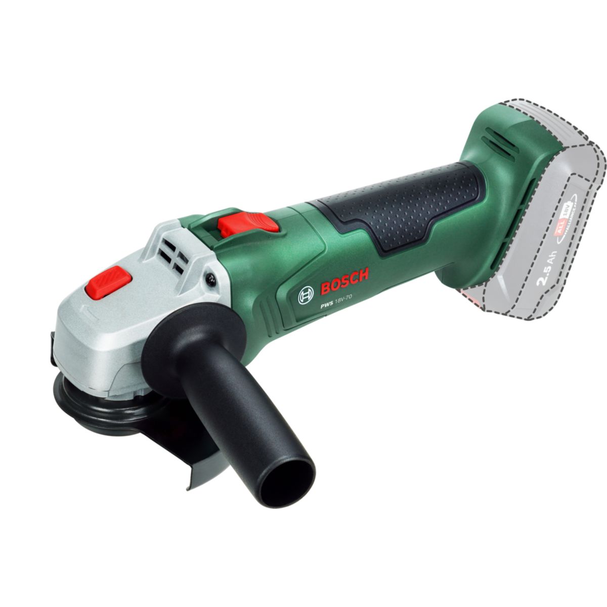 Bosch Akku-Winkelschleifer PWS18V-70 solo