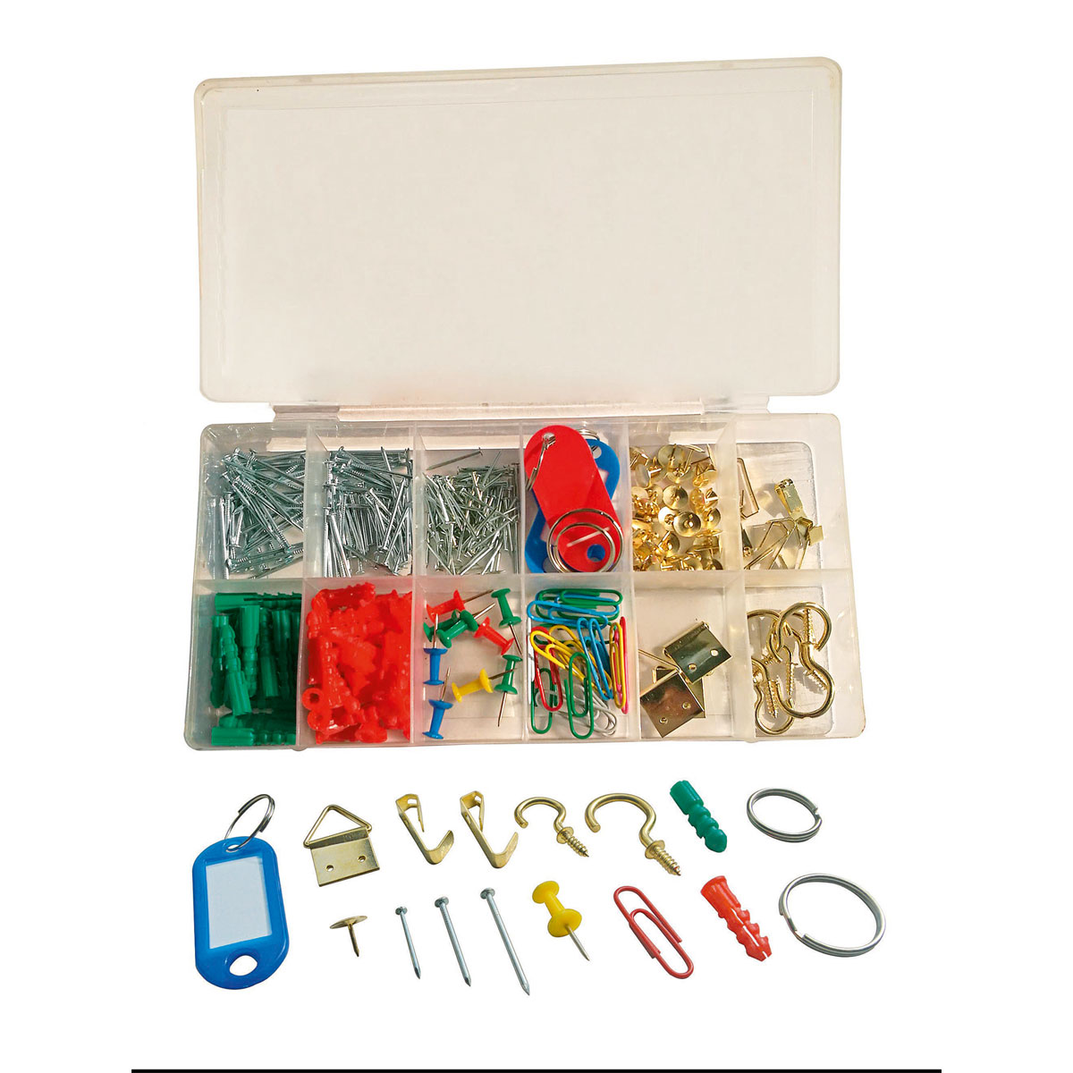 Basic Haken- Nägel- und Ringset 337 teilig