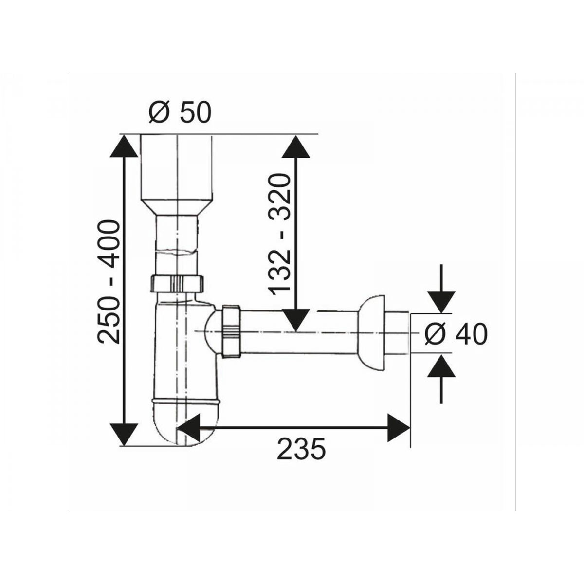 Cornat Urinal Komplettset Bild 3