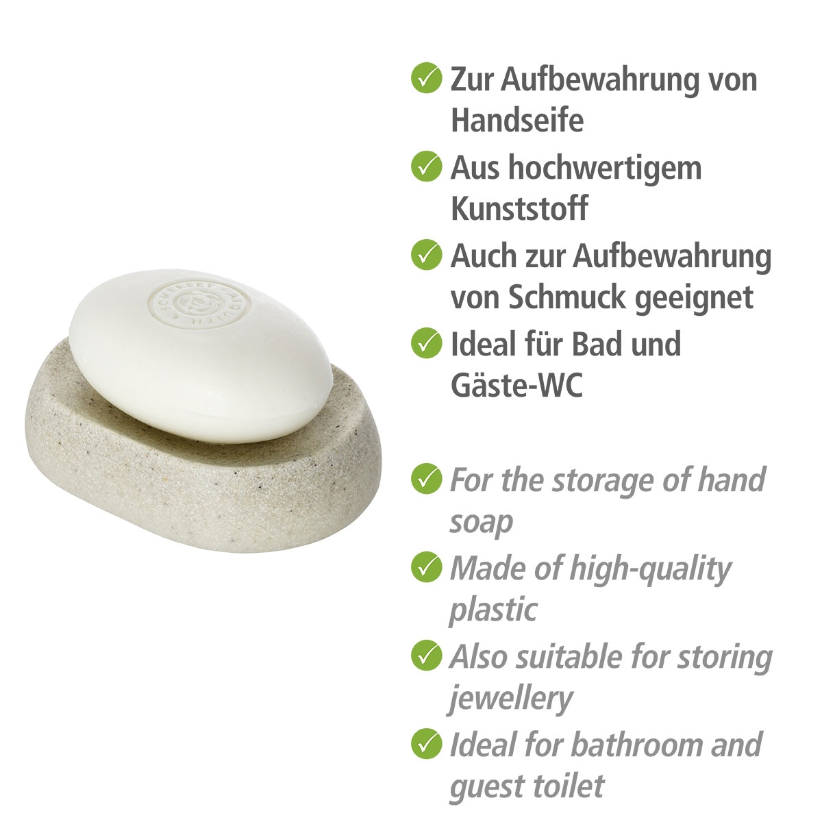 Wenko Seifenablage Puro natur Bild 2