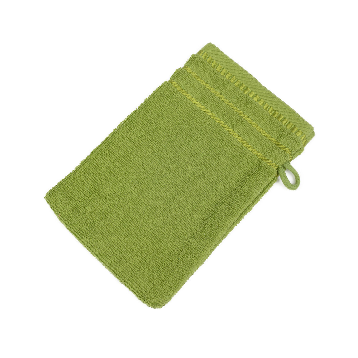 Waschhandschuh Berlin 17 x 24 cm dunkelgrün Bild 2