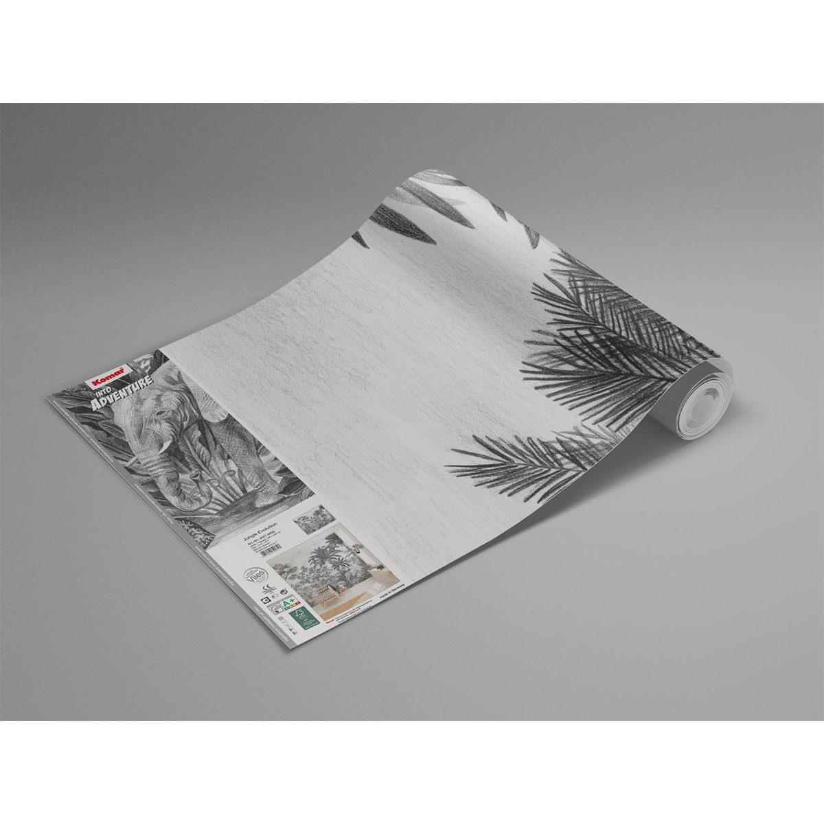 Komar  Vlies Fototapete Jungle Evolution 350x280 cm Bild 9